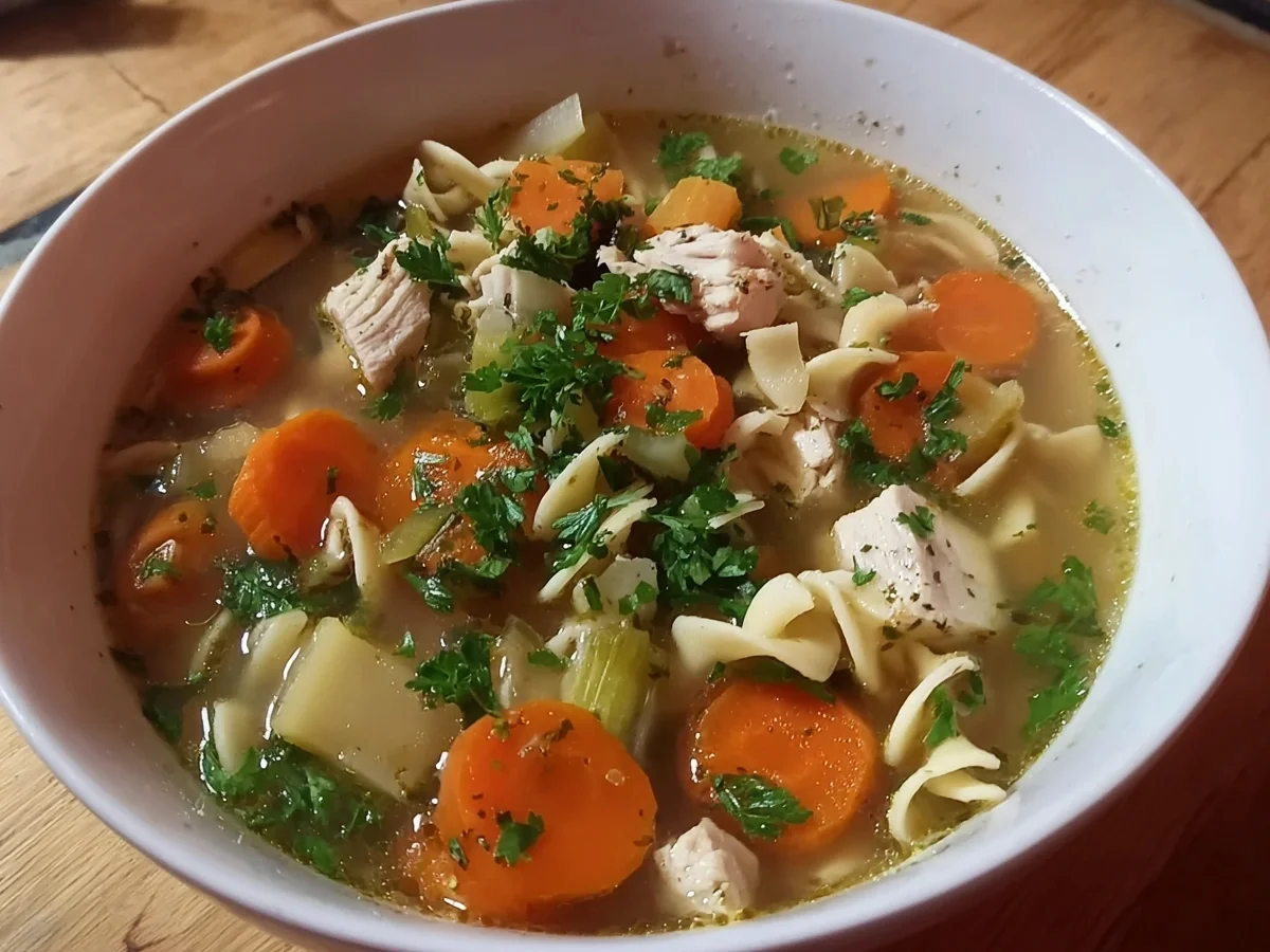 Schnelle Hühnersuppe: Einfach, klar & lecker - Bild 2