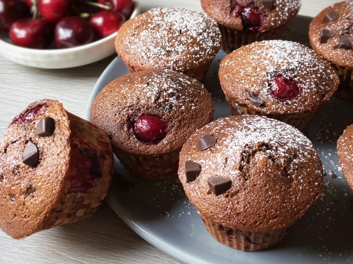 Schoko-Kirsch-Muffins: Saftig & Schnell Gebacken - Bild 2