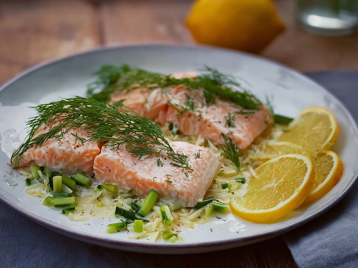 Seelachsfilet in Meerrettichsahne: Schnell & Leicht - Bild 1