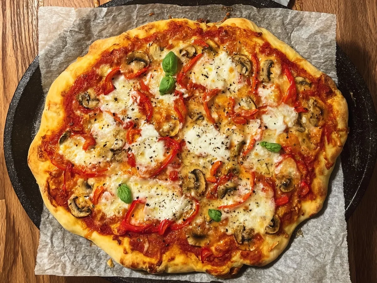 Skyr Pizza Rezept: Protein-Pizza einfach selbstgemacht - Bild 1