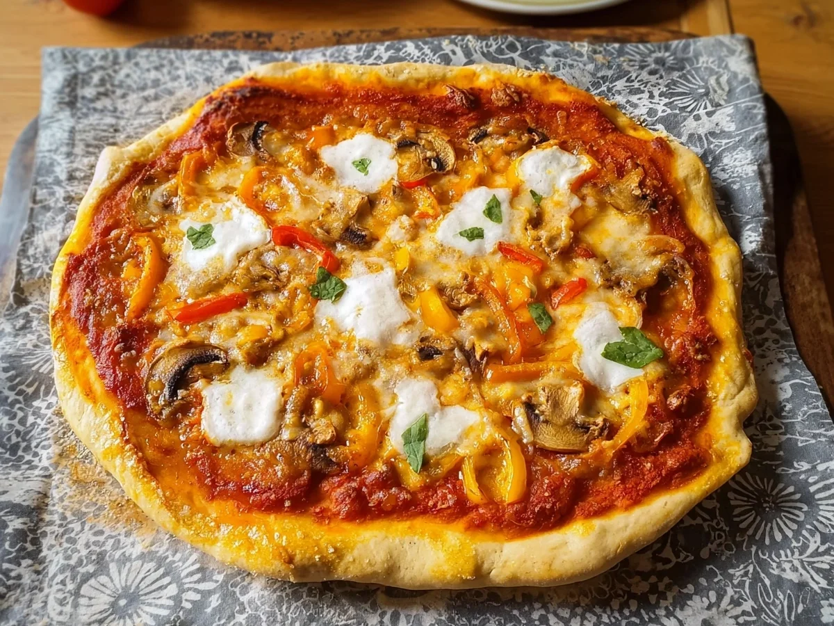 Skyr Pizza Rezept: Protein-Pizza einfach selbstgemacht - Bild 2