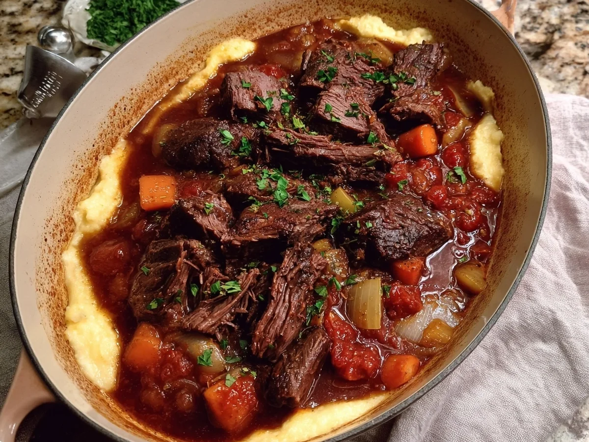Stracotto di Manzo: Butterzarter Rinderbraten - Bild 2