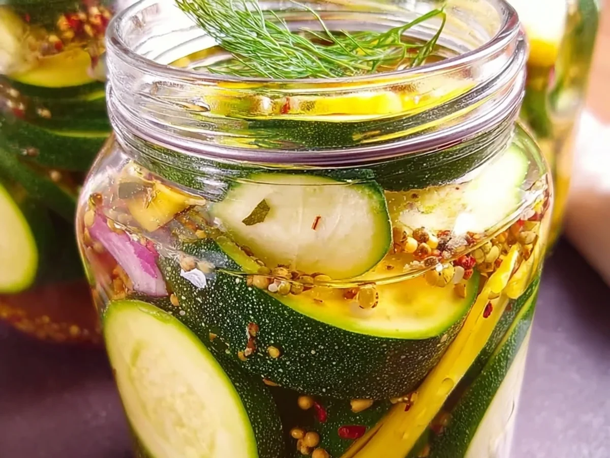 Zucchini einlegen: Aromatisch & einfach haltbar machen - Bild 1