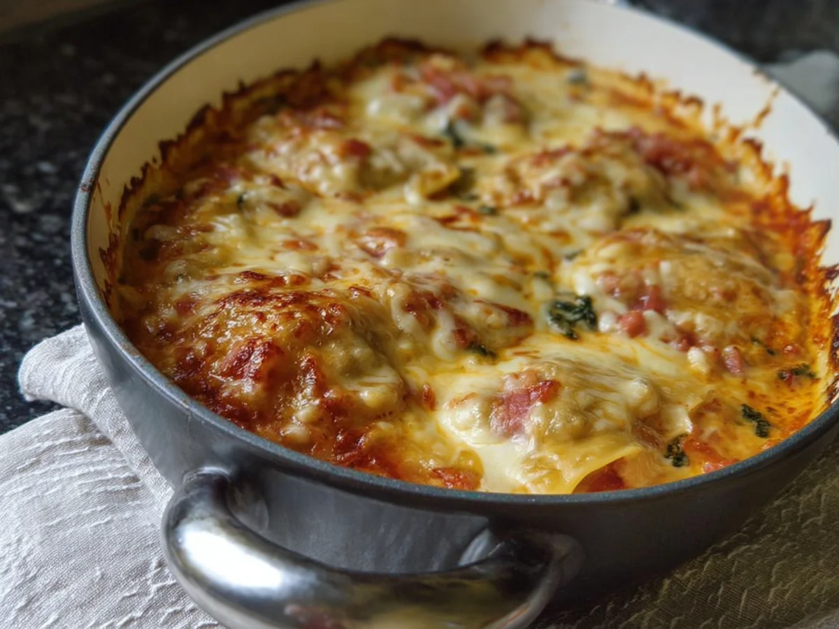 Überbackener Maultaschenauflauf: Einfaches Soulfood - Beitragsbild