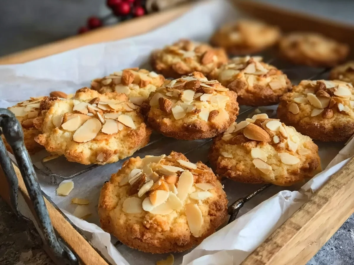 Bienenstich Plätzchen Rezept: Knusprig & Süß backen - Beitragsbild
