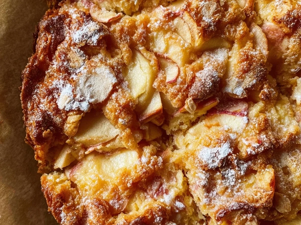 Blitzschneller Apfelkuchen: Saftig mit Joghurt & Öl - Beitragsbild
