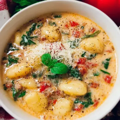 Cremige Gnocchi-Suppe: Schnell & Köstlich zubereitet