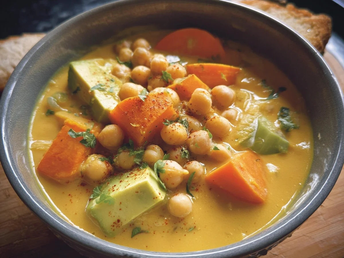 Cremige Kichererbsen-Möhren-Suppe: Gesund & Lecker - Beitragsbild