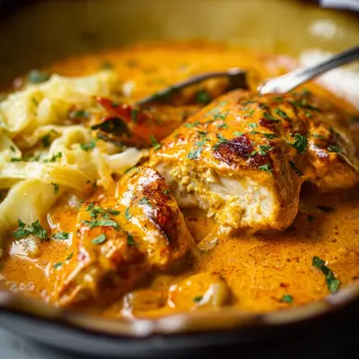 Cremiges Paprika-Sahne-Hähnchen: Schnell & ohne Fix