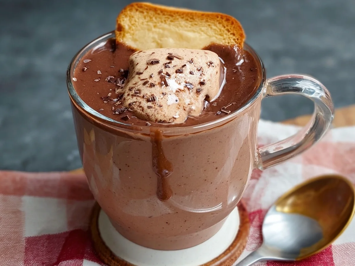 DDR Puddingsuppe: Warmes Schoko-Dessert für Kinder - Beitragsbild