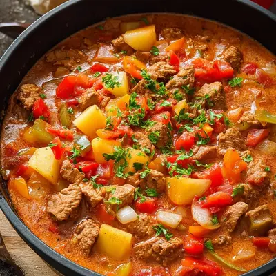 Deftige Gyrossuppe: Einfaches & schnelles Rezept