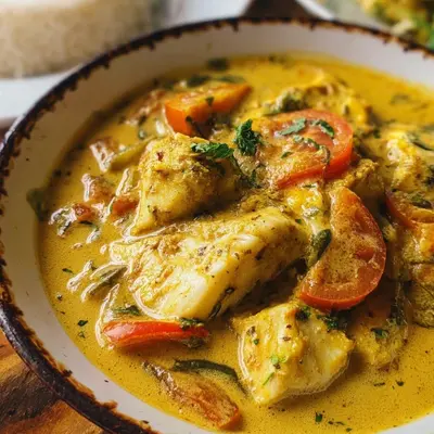 Einfaches Fischcurry mit Kokosmilch: Schnell & Cremig