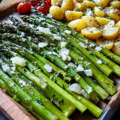 Grüner Spargel aus dem Ofen: Schnell & Lecker zubereitet