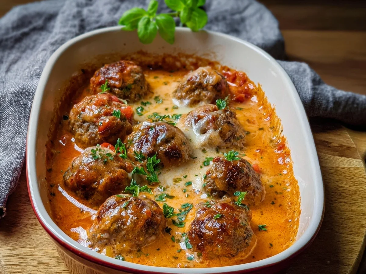 Hackbällchen Toskana Ofengericht: Einfach & Lecker - Beitragsbild