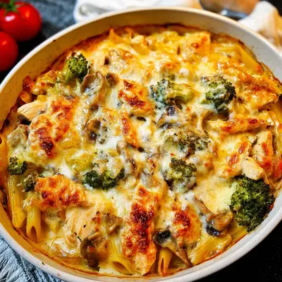 Hähnchenbrust Auflauf: Einfaches Familienrezept aus dem Ofen