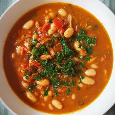 Jani Me Fasule: Vegane Albanische Weiße Bohnensuppe