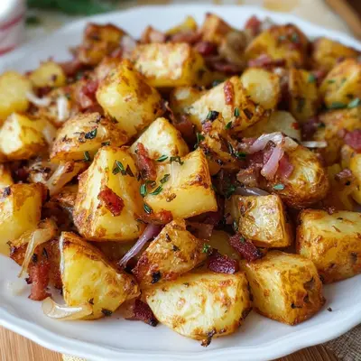Knusprige Bratkartoffeln aus der Heißluftfritteuse