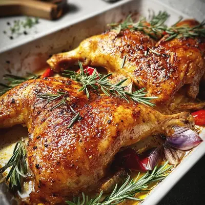Knusprige Hähnchenschenkel aus dem Backofen: Saftig & einfach