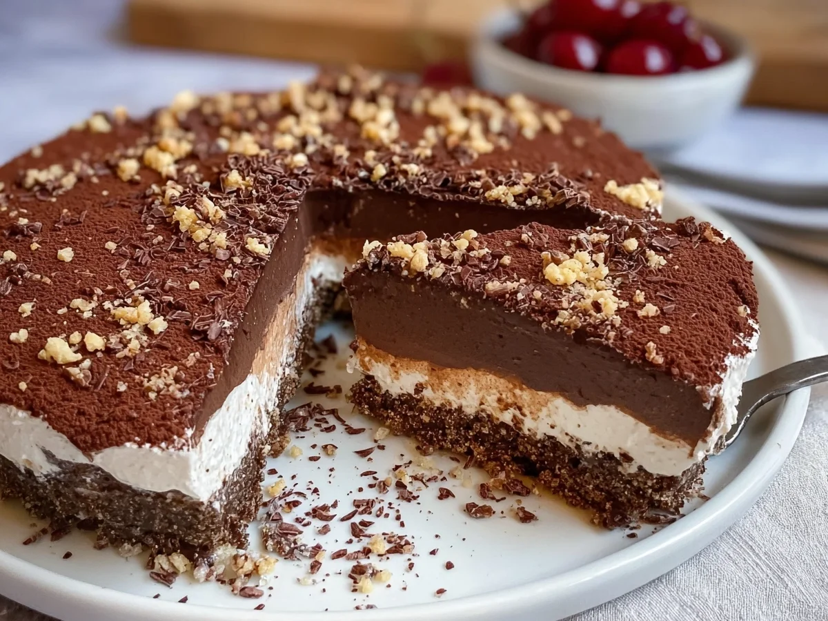 Low Carb Protein Eiskaffee Torte: Himmlisch & zuckerfrei - Beitragsbild