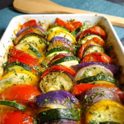 Low Carb Ratatouille aus dem Ofen: Herzhaft & Gesund