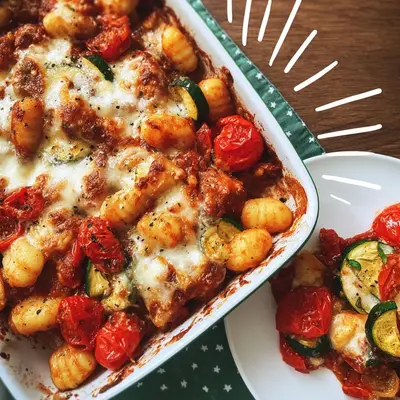 Mediterraner Gnocchi Auflauf: Schnell & Lecker