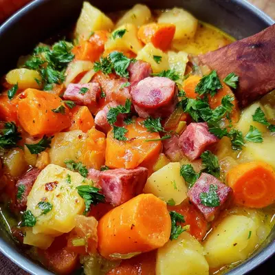 Möhreneintopf wie bei Oma: Einfaches & herzhaftes Rezept