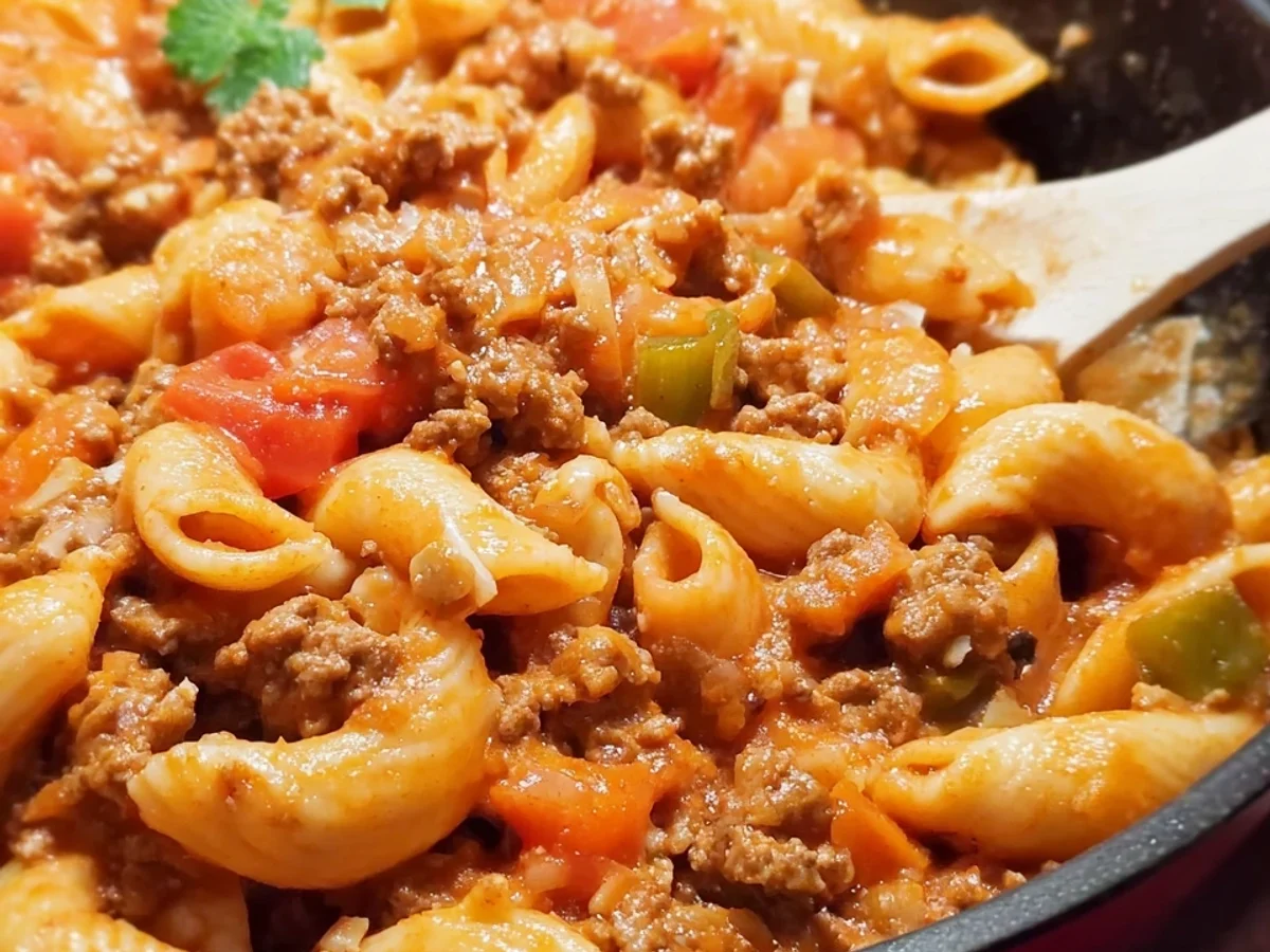 One Pot Pasta Bolognese Art: Schnell & Einfach - Beitragsbild