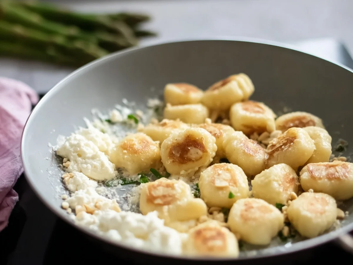Protein-Gnocchi mit Hüttenkäse: Low Carb & Eiweißreich - Beitragsbild