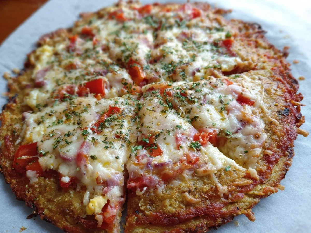 Protein-Schüttelpizza ohne Mehl: Gesund & Schnell - Beitragsbild