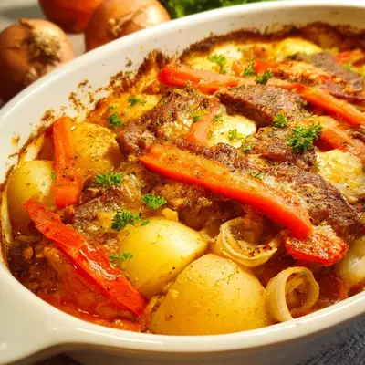 Räuberfleisch aus dem Backofen: Einfach & Herzhaft