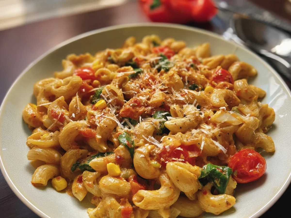 Schnelle cremige Feierabendpasta in 30 Minuten - Beitragsbild