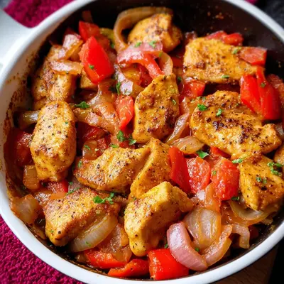 Schnelle Hähnchen-Paprika-Pfanne: Einfach & Gesund