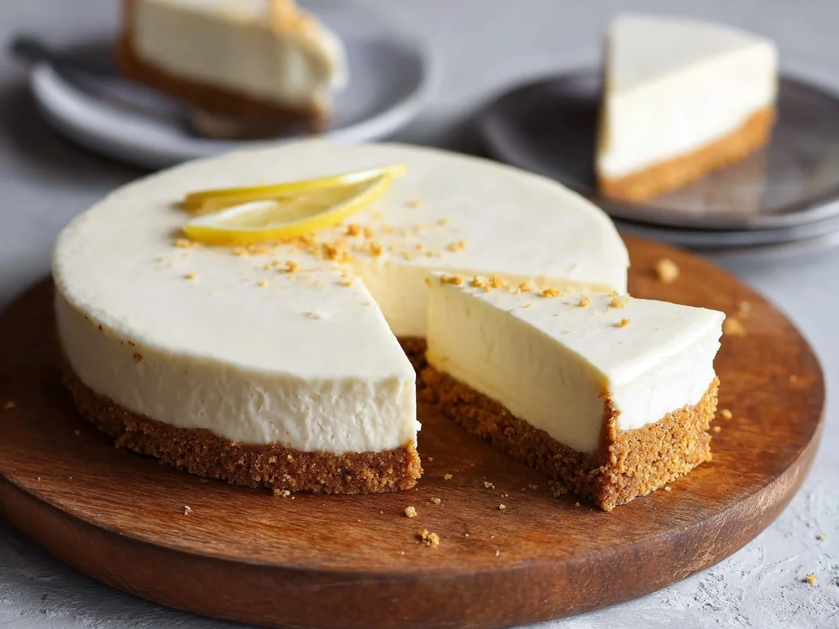 Schneller Frischkäse-Kuchen ohne Backen - Beitragsbild