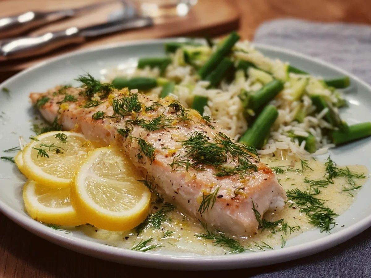 Seelachsfilet in Meerrettichsahne: Schnell & Leicht - Beitragsbild