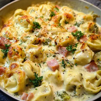 Tortellini Auflauf in Sahnesauce: Schnell & Lecker