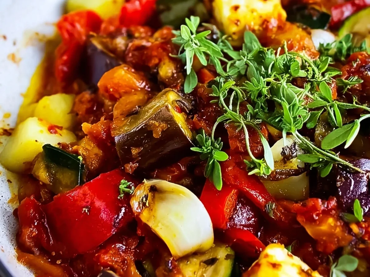 Türkisches Ratatouille Turlu Turlu: Gemüsepfanne to go - Beitragsbild
