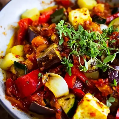 Türkisches Ratatouille Turlu Turlu: Gemüsepfanne to go