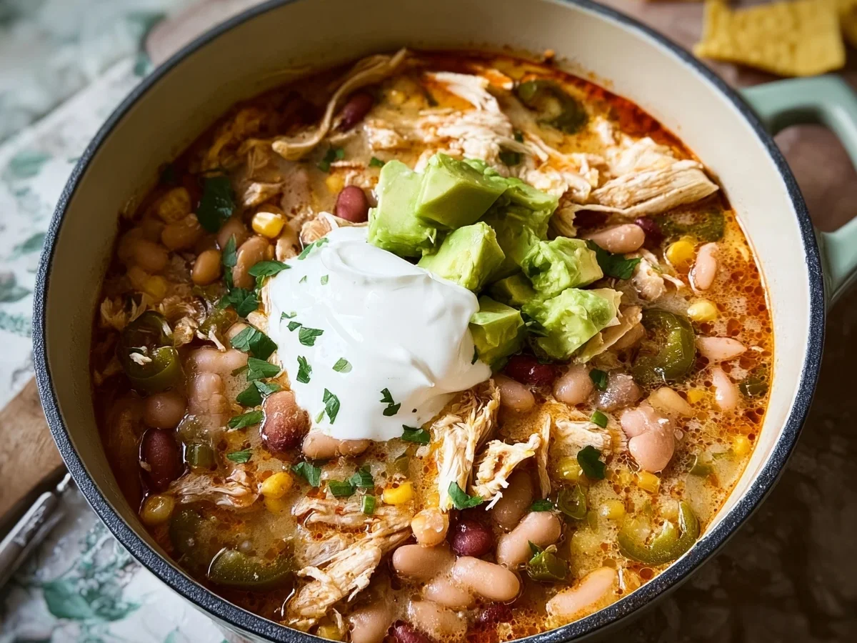 Weißes Chili mit Grillhähnchen: Herzhaftes Rezept - Beitragsbild